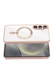 Samsung Galaxy S26 Plus Kross Magneticsafe Kapak - Rose