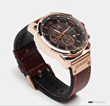 Erkek Kol Saati Rose Kahverengi