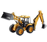 Oyuncak Ekskavatör 1:50 Ölçek Çift Taraflı Kepçeli Diecast Model Kepçe