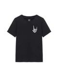 MYTHRIVA  Baskılı T-shirt - Siyah