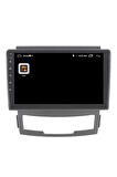 Ssangyong Kyron Android Carplay Navigasyon Multimedya Ekran Teyp 2gb Ram + 16gb Hdd