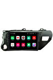 Toyota Hılux Android Carplay Navigasyon Multimedya Ekran Teyp 2gb Ram + 16gb Hdd