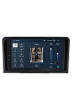Mercedes Benz Ml Android Carplay Navigasyon Multimedya Ekran Teyp 2gb Ram + 32gb Hdd