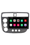 Honda V-tech 2 Android Carplay Navigasyon Multimedya Ekran Teyp 2gb Ram + 32gb Hdd