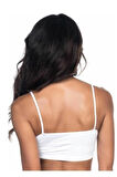 Kadın Beyaz Seamless İp Askılı Büstiyer