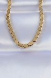 316L Çelik Gold Renk Arpa Model Kolye 5886