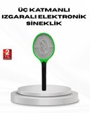 Yüksek Gerilimli Elektronik Sinek Raket – Sessiz Kimyasız ve Güvenli Kullanım