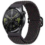 ALLY 22MM Gear S3 Watch 4 -Gt2 GT2E 46MM Japon Tokalı Elastik Kayış Kordon-(5775)