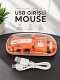 Fare Mouse Çift Modlu Kablosuz Bağlantılı 2.4GHz Destekli
