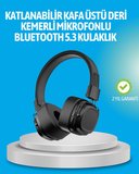 Deep Bass Destekli Kablosuz Katlanabilir Kulak Üstü Kulaklık