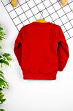 Kız Çocuk Giyim - Pamuklu, Rahat ve Şık Çiçek Baskılı Sweatshirt