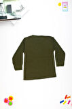 Kaplan Baskılı Uzun Kollu Çocuk  Sweatshirt  1-4 Yaş