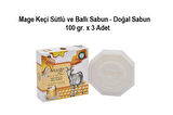 Mage Keçi Sütlü Ve Ballı Doğal Sabun 100 Gr X 3 Adet
