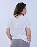 İpeksi Modal Kumaş V Yaka Tişört