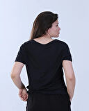 İpeksi Modal Kumaş V Yaka Tişört