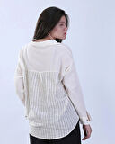 Bohem Esintili Rahat Kesim %100 Pamuk Gömlek