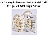 La Diva Zeytin Yapraklı Bitkisel Duş Ve Masaj Sabunu 120 G x 3 adet