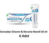 Sensodyne Onarım ve Koruma Diş Macunu 50 ml x 6 Adet