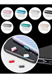 Maxup Iphone 16 -16PLUS - 16PRO - 16PROMAX Toz ve Kir Önleyici Şarj Soketi Koruyucu Tıpa-Silikon
