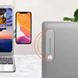 Maxup Laptop Uzatma Standı Çok Fonksiyonlu Braketi Manyetik Emme Cep Telefon Tutucu Bilgisayar