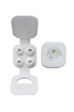 Maxup Airpods Pro Kulaklık Silikon Tıpa - 2 Çift Kulaklık Uçları Büyük L:x2 - Küçük S:x2 Toplamda 4 Adet Airpods Pro Uyumlu