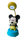 Sarı Yeşil Mickey Mouse Masa Lambası Ve Kalem Açacağı