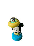 Sarı Yeşil Mickey Mouse Masa Lambası Ve Kalem Açacağı