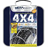 Mefatech 215/60x16 kar patinaj zinciri 4X4 Jeep ve Minibüslere Uyumlu No:1000