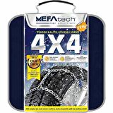 Mefatech 275/50x15 kar patinaj zinciri 4X4 Jeep ve Minibüslere Uyumlu No:1100