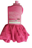 Mega Soft XL Mikrofiber Paspas Büyük Boy Yedek Ucu ve Ahşap Sapı Takım