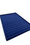 Yerli Üretim Madrid Model Süet Kumaş Lacivert Renk 34/24Cm Kademeli Çekmece İçi Bileklik Tablası