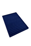 Yerli Üretim Madrid Model Süet Kumaş Lacivert Renk 34/24Cm Kademeli Çekmece İçi Bileklik Tablası
