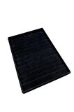 Yerli Üretim Süet Kumaş Siyah Renk 34/24Cm 14 Adet Kademeli Çekmece İçi Bileklik Tablası