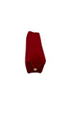 Süet Kumaş Bordo Renk 20 Cm Rulo Takı Yastığı
