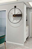 Xxl - Felicity Clock 60 Cm Modern Dekoratif Metal (MOBİLYA) Duvar Saati