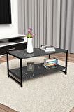 Modern & Şık Orta Sehpa Metal Çerçeve ile Dayanıklı Tasarım, Minimalist ve Fonksiyonel, Salon ,Ofis