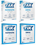 Eğitim Vadisi 2025 9. Sınıf Matematik + Kimya Tak Tam Anlatım + Tik Tam İzleme Seti 4 Kitap