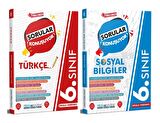 Pruva Akademi 6. Sınıf Türkçe + Sosyal Bilgiler Sorular Konuşuyor Seti 2 Kitap 2023