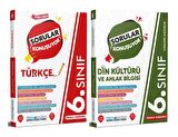 Pruva Akademi 6. Sınıf Türkçe + Din Kültürü Sorular Konuşuyor Seti 2 Kitap 2023