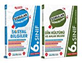 Pruva Akademi 6. Sınıf Sosyal Bilgiler + Din Kültürü Sorular Konuşuyor Seti 2 Kitap 2023