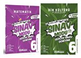 Pruva Akademi 6. Sınıf Matematik + Din Kültürü Sınav Modu Seti 2 Kitap 2023