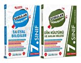 Pruva Akademi 7. Sınıf Sosyal Bilgiler + Din Kültürü Sorular Konuşuyor Seti 2 Kitap 2023