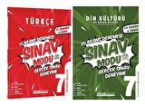 Pruva Akademi 7. Sınıf Türkçe + Din Kültürü Sınav Modu Seti 2 Kitap 2023
