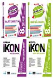 Pruva Akademi 8. Sınıf Matematik + Fen Bilimleri Soru + Defter Seti 4 Kitap 2023