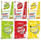 Pruva Akademi 8. Sınıf Fen Bilimleri + Türkçe + İngilizce Soru + Deneme Seti 6 Kitap 2023