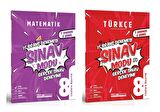 Pruva Akademi 8. Sınıf Matematik + Türkçe Sınav Modu Deneme Seti 2 Kitap 2023