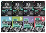 Tudem 6. Sınıf Matematik + Türkçe + Fen + Sosyal 3 Boyut + Beceri Soru Seti 8 Kitap 2023