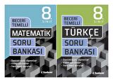 Tudem 8. Sınıf Matematik + Türkçe Beceri Temelli Soru Seti 2 Kitap 2023