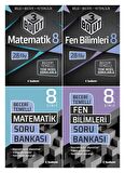 Tudem 8. Sınıf Matematik + Fen Bilimleri 3 Boyut + Beceri Soru Seti 4 Kitap 2023