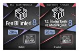 Tudem 8. Sınıf Fen Bilimleri + İnkılap Tarihi 3 Boyut Seti 2 Kitap 2023